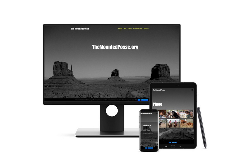 The Mounted Posse – WordPress website portfolio