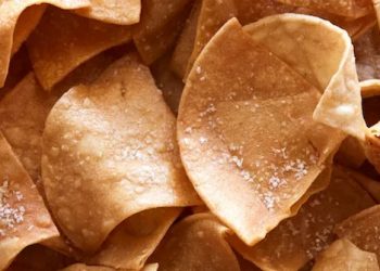 HOMEMADE CORN TORTILLA CHIPS