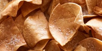 HOMEMADE CORN TORTILLA CHIPS